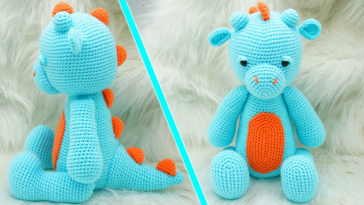 Tuto Amigurumi dragon au crochet