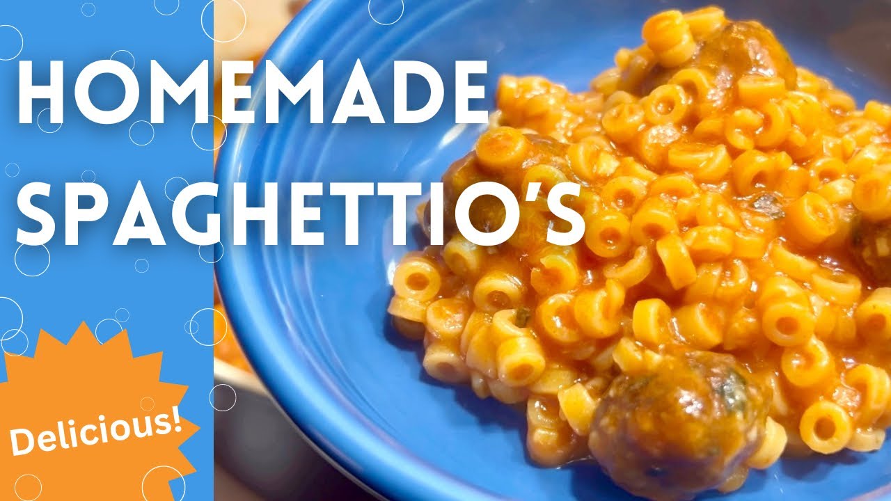 Homemade SpaghettiO’s | Ginger Snap Kitchen