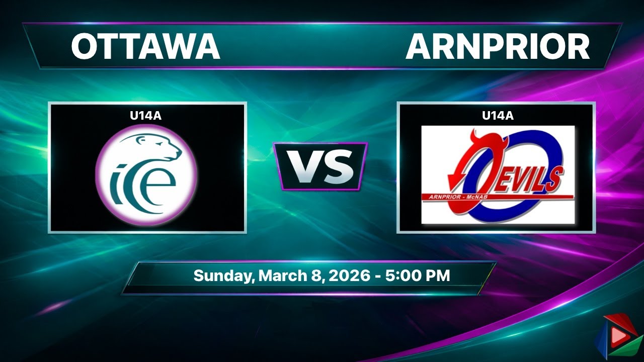 U14A OTTAWA ICE vs. U14A ARNPRIOR DEVILS