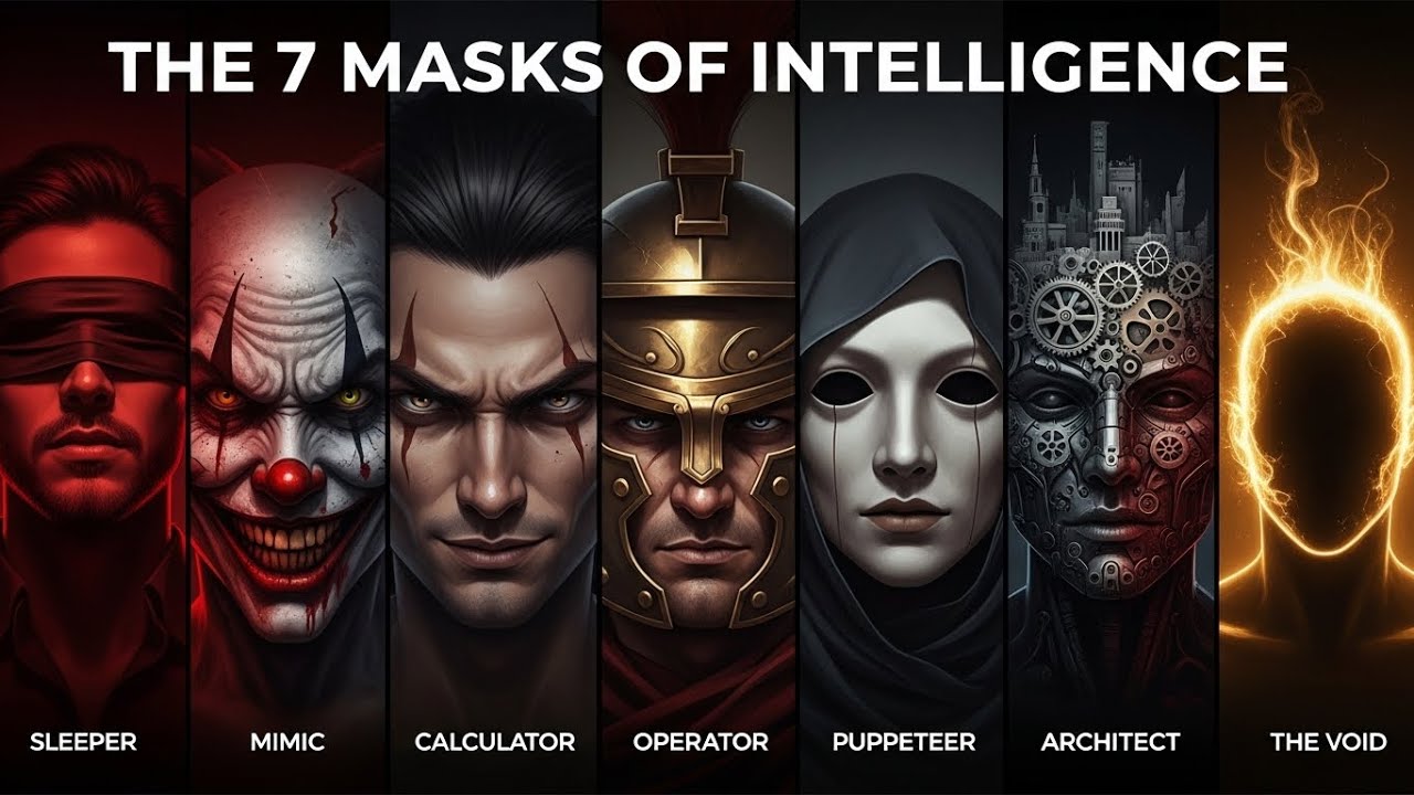 The 7 levels of Intelligence - Which level are you at? | Machiavelli 