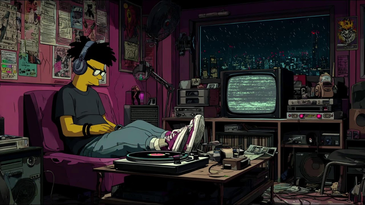 SPRINGFIELD NOCTURNE 🌙 Lofi Hip Hop para Focar e Trabalhar