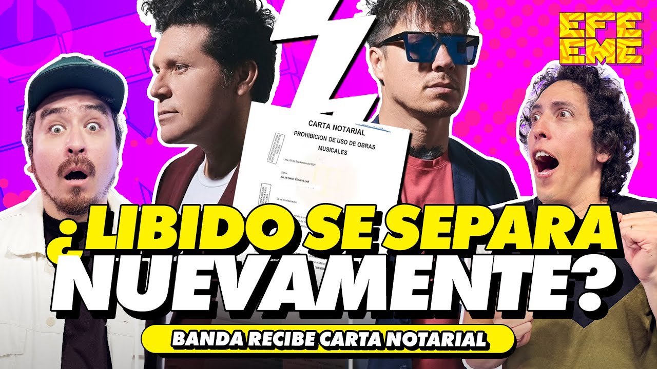 ¿LIBIDO SE SEPARA NUEVAMENTE? | EFE EME