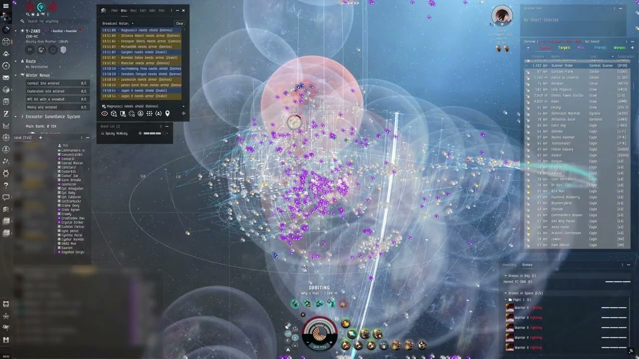 Brave vs Initiative New Years Day Brawl - Eve Online