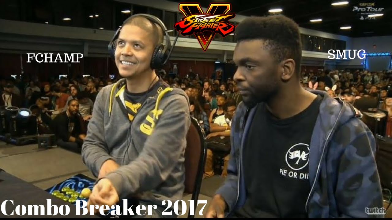Combo Breaker 2017: Smug vs Fchamp [Street Fighter V Top 8]
