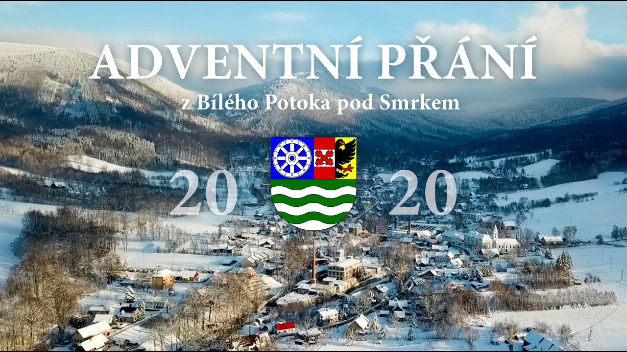 Adventní přání 2020 z Bílého Potoka na Frýdlantsku