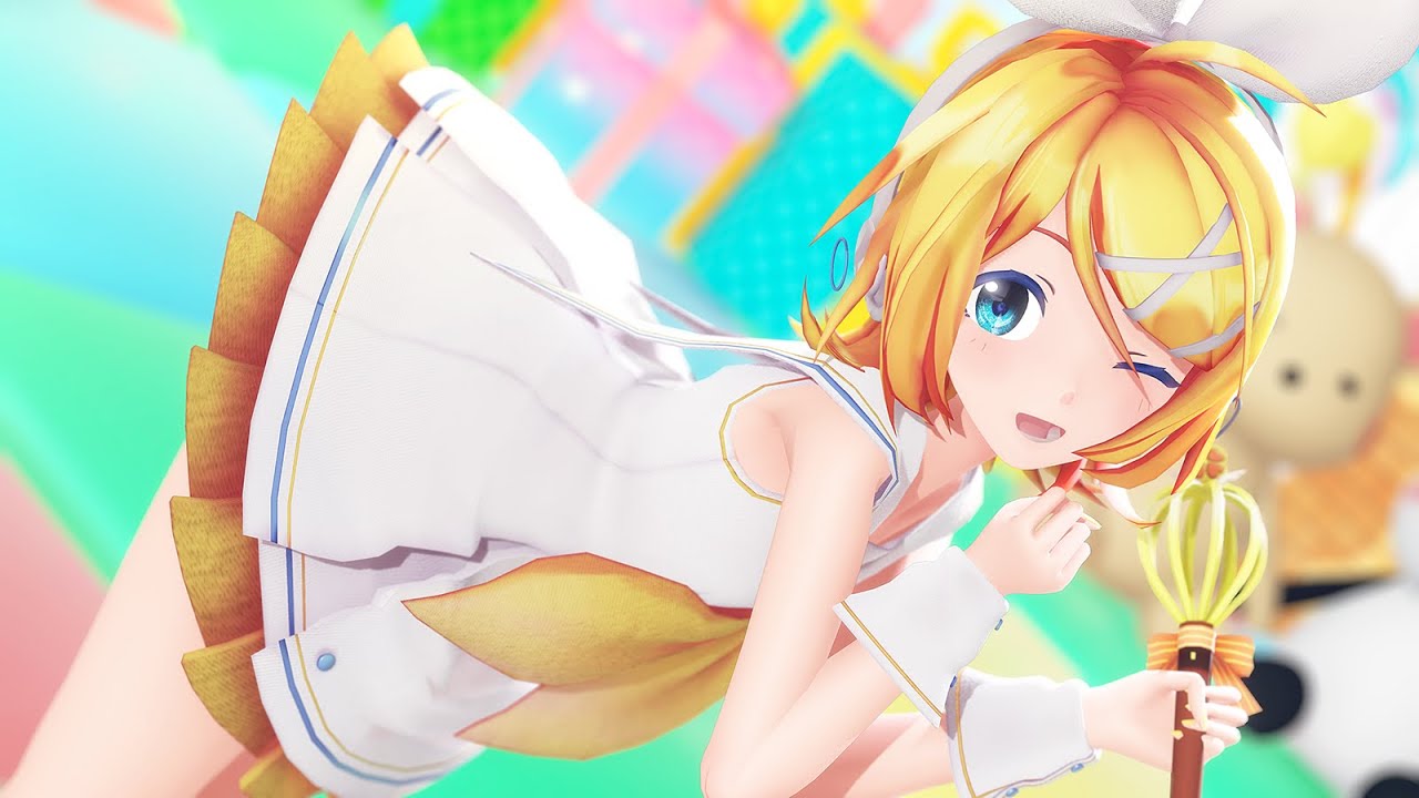 【MMD】スイートマジック / Sour式鏡音リン【4K】