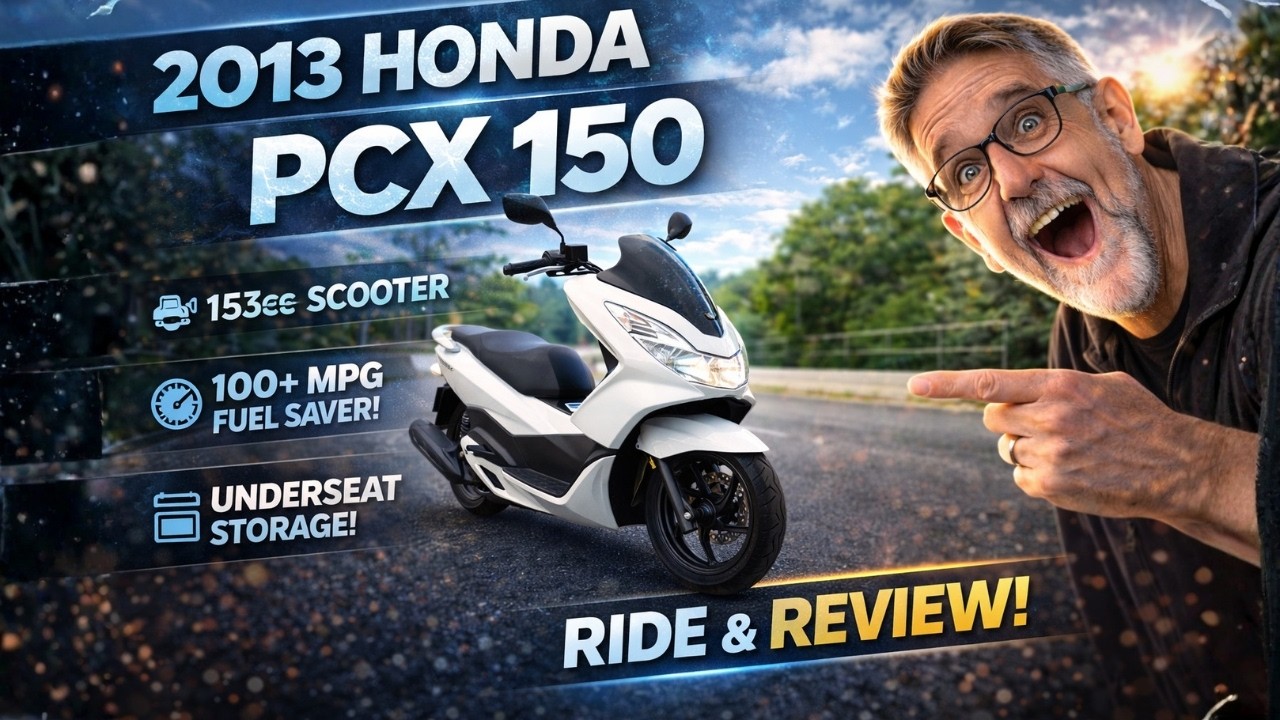 S1E10: Обзор и поездка на Honda PCX 150 2013 года