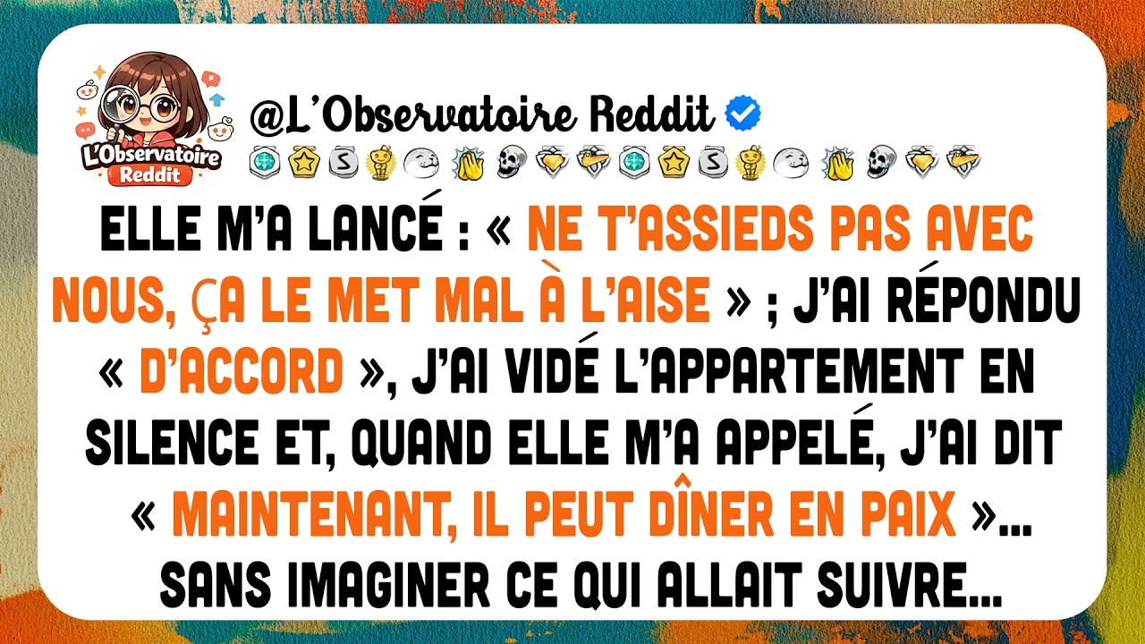 « Ne T’assieds Pas Avec Nous Au Dîner. Il Se Sentira Mal À L’aise », A-t-elle Dit À Propos De Son ..
