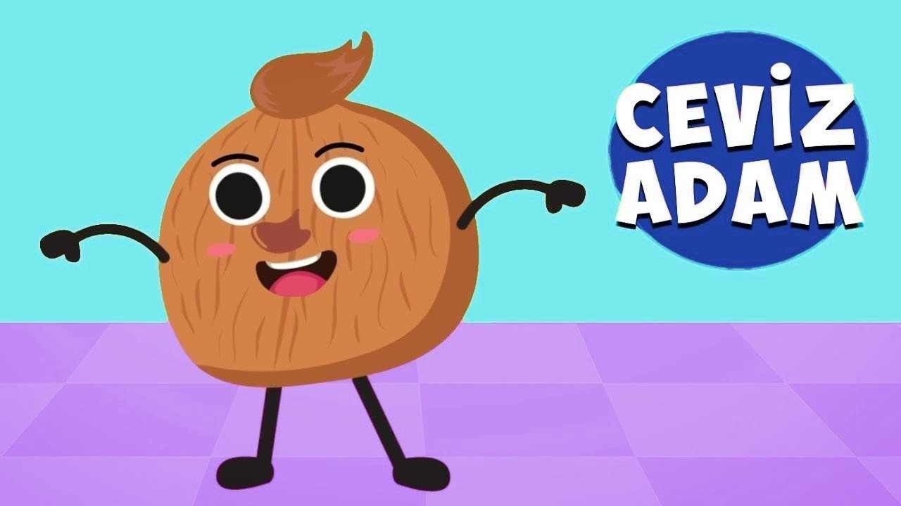 Ceviz Adam Şip Şap Şop Şarkısı ve Eğlenceli Dans Hareketleri