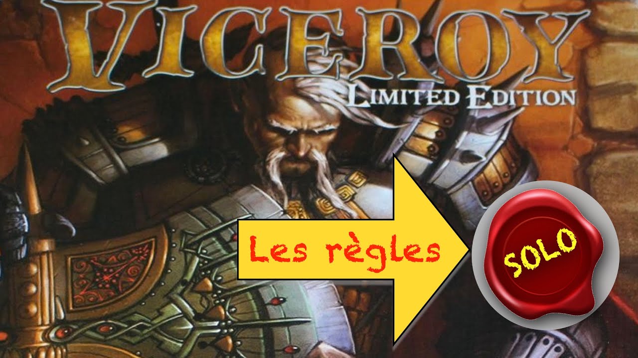 Viceroy - Les règles en solo
