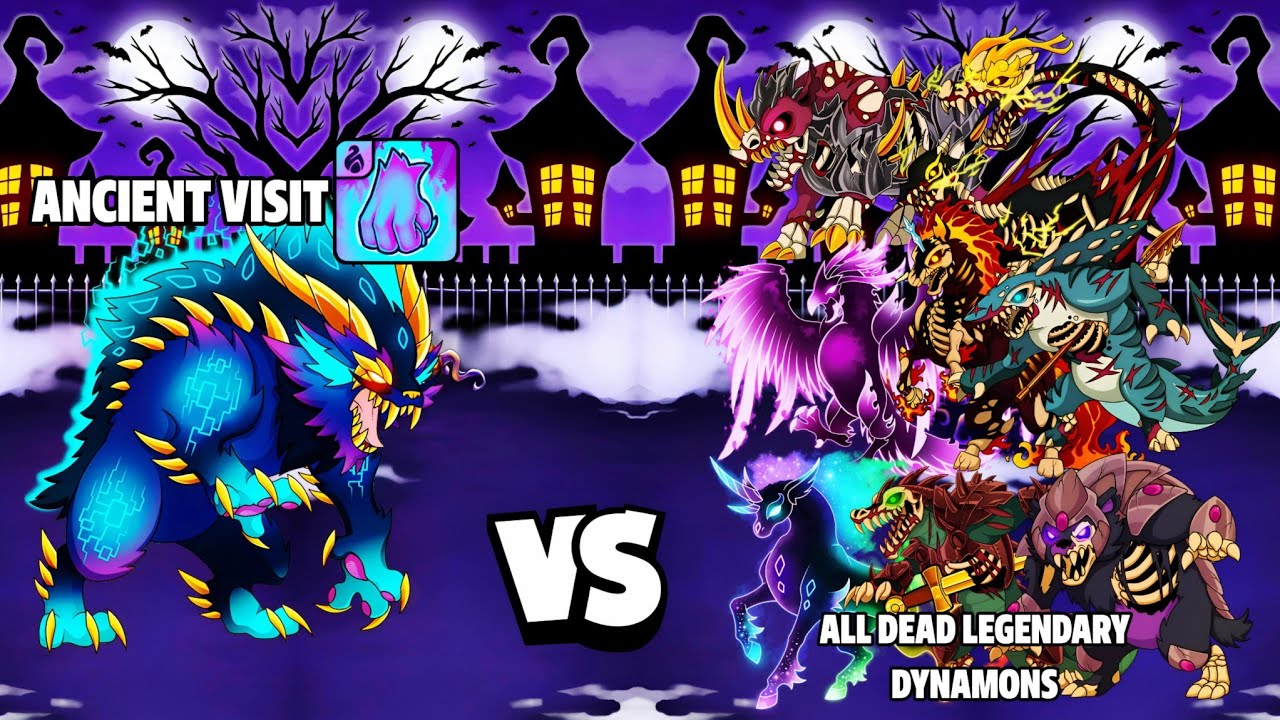 Guardian King vs All Dead legendary Dynamons 😱😱 battle in dynamons world#dynamon#dynamonsworld