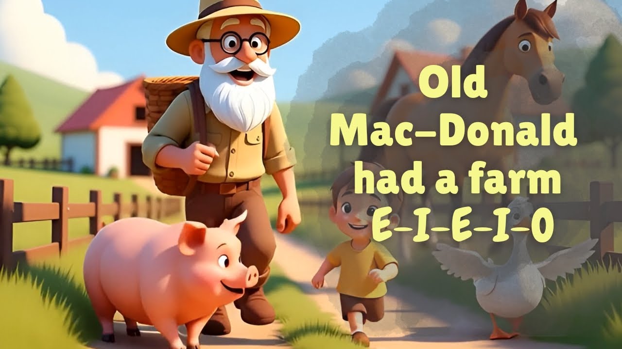 Old MacDonald | ‎⁨@CUB-e5u⁩  Nursery rhymes and kids song