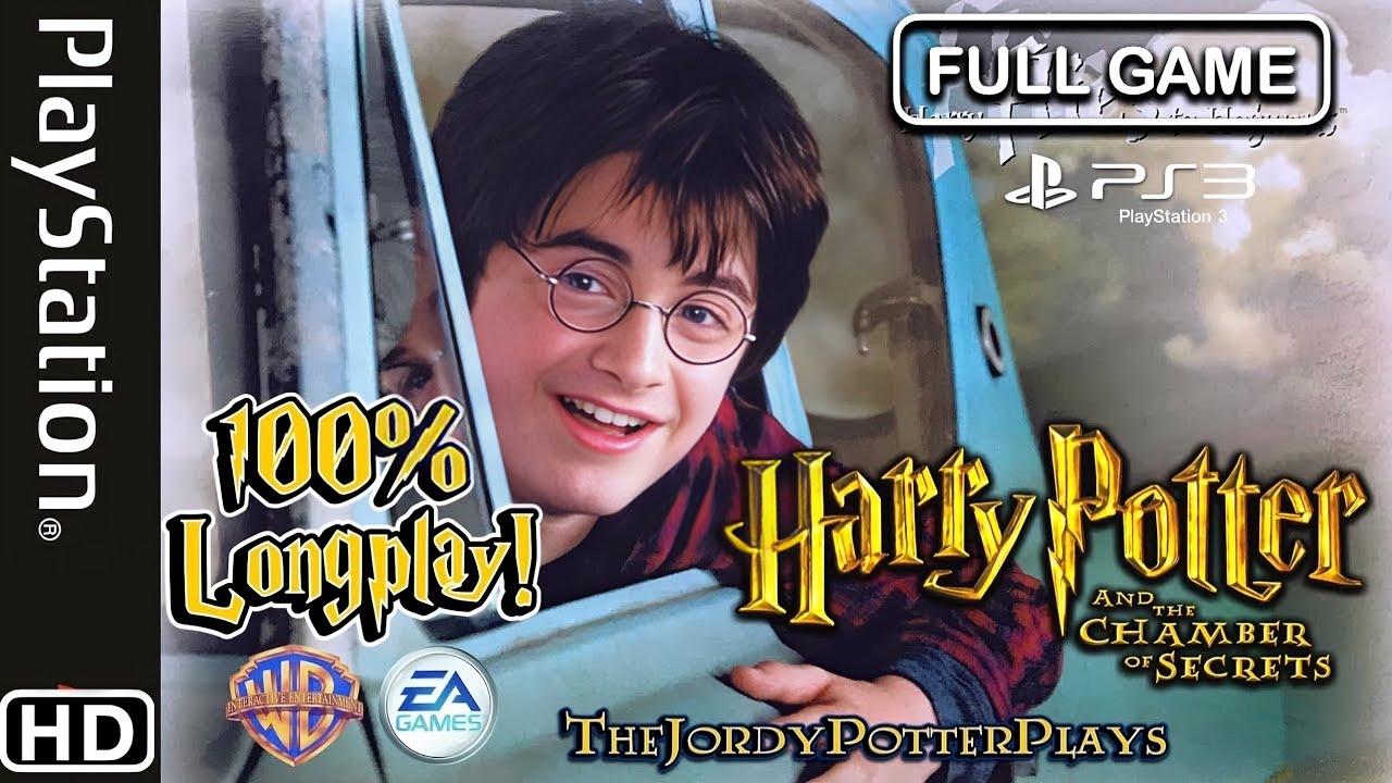 100% Longplay of Harry Potter and the Chamber of Secrets PS1 Upscaled! Full Gameplay walkthrough