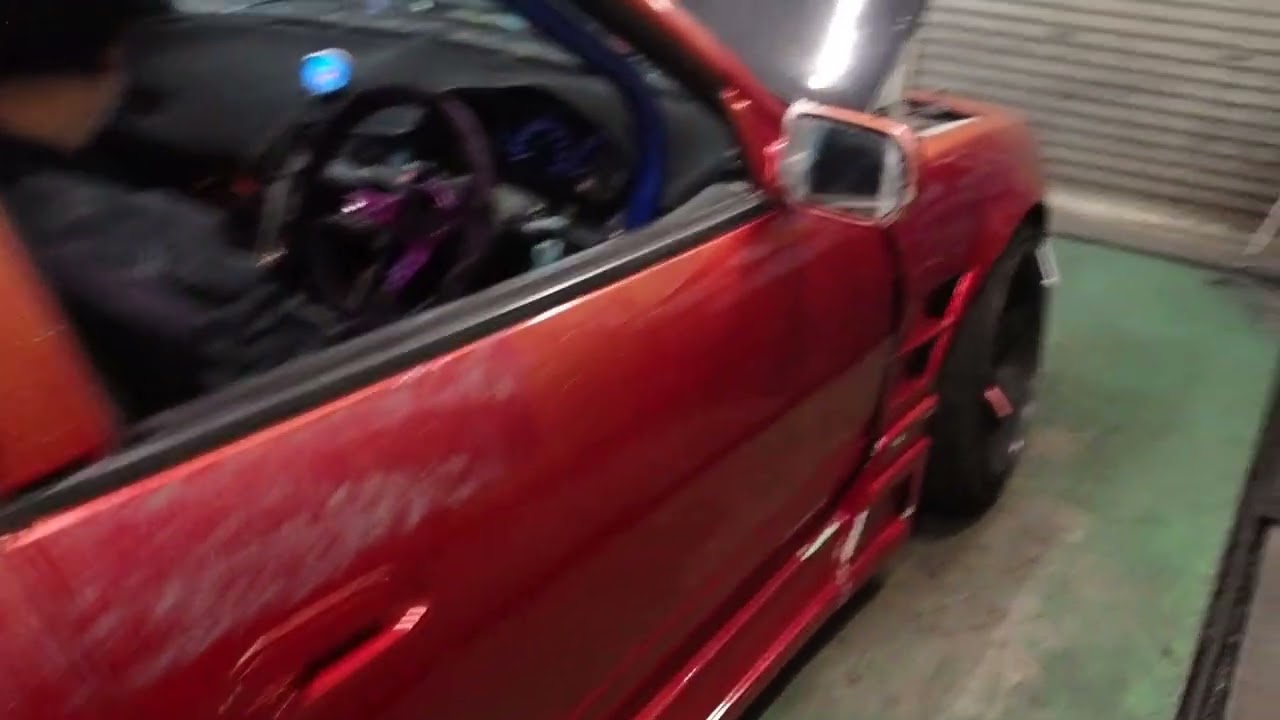 RPS13　180SX　S14/SR20DETエンジン　HKS GT3-RSタービン　startic888
