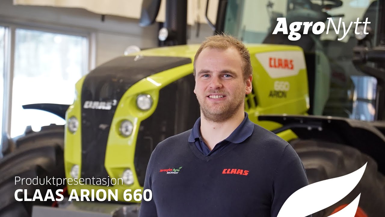 Produktpresentasjon CLAAS ARION 660