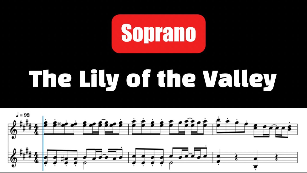 The Lily of the Valley - arr. Chang Ho Yoon | Soprano