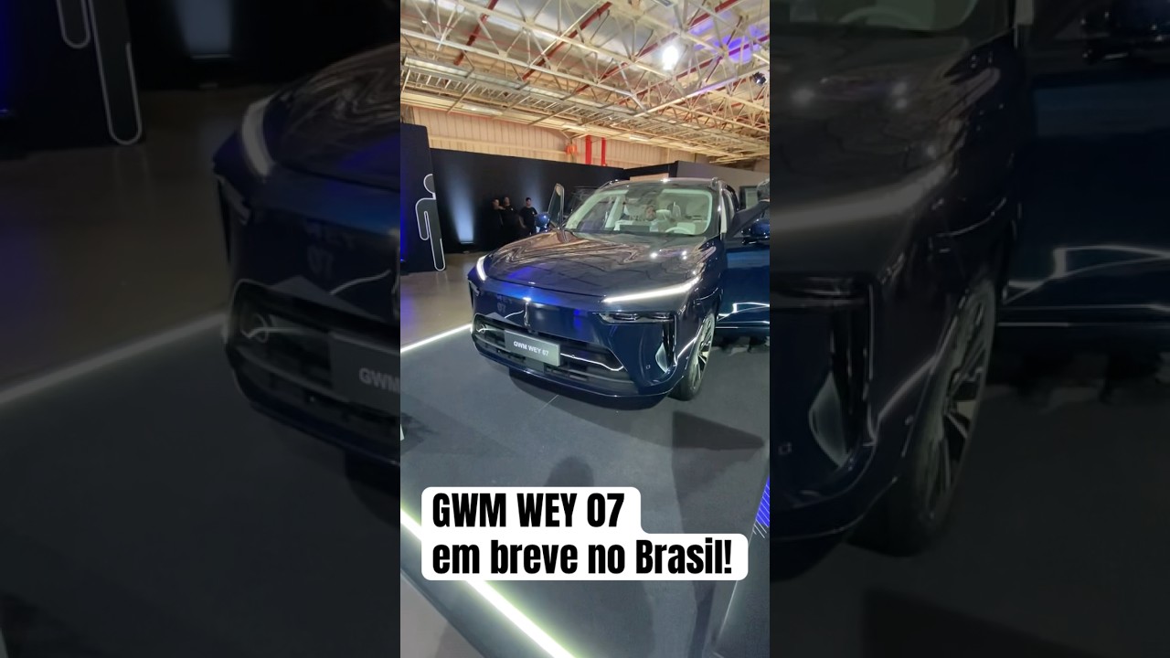 GWM WEY 07 EM BREVE NO BRASIL! | #shorts