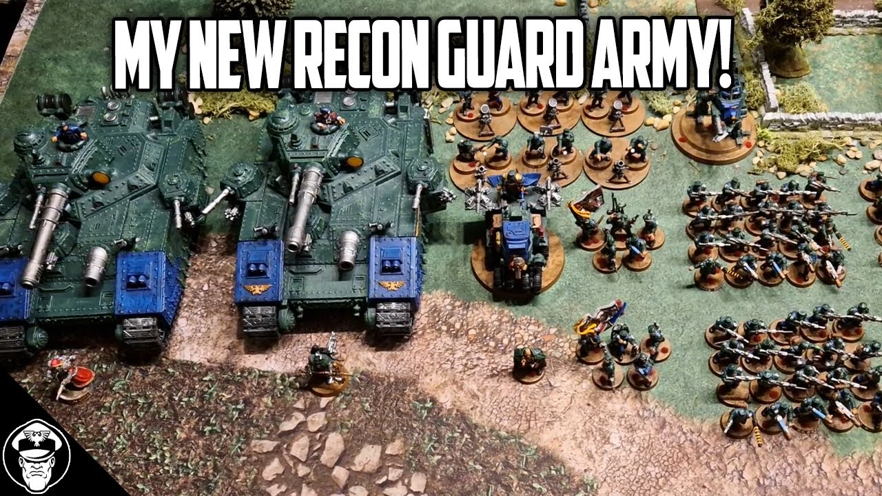 My NEW Tournament Recon Guard Army! | Astra Militarum | Warhammer 40,000