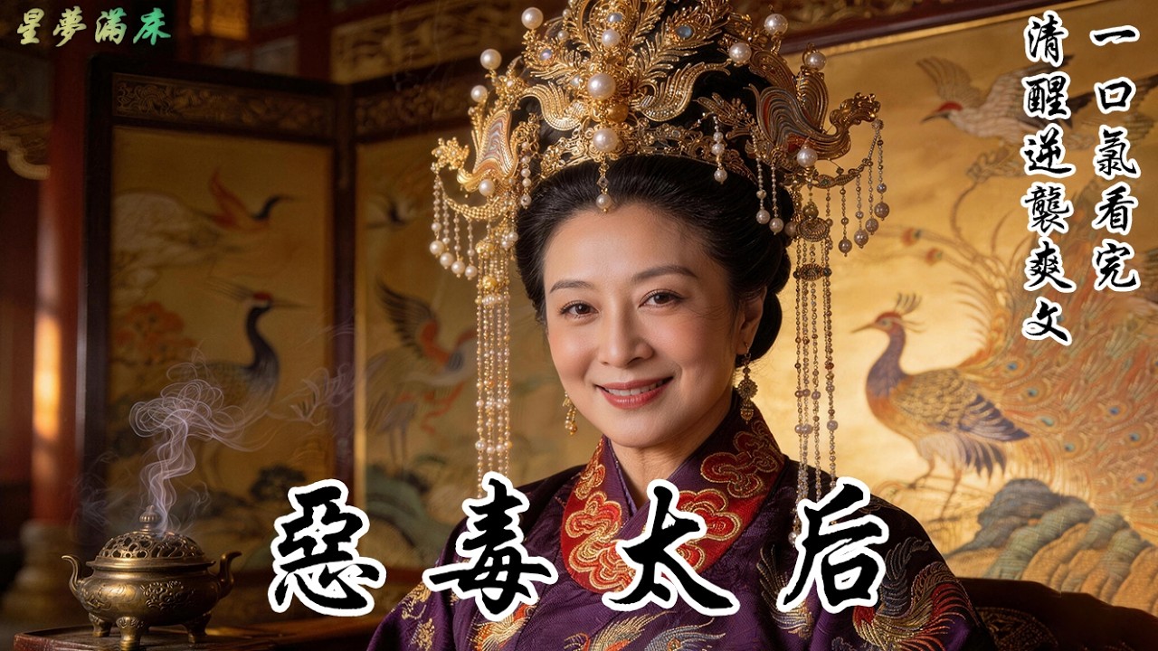 【惡毒太后】我是棒打鴛鴦的「惡毒太后」，夢裡拆散一對對腦殘真愛，被兒孫們送進冷宮等死。醒來後發現，皇帝為了不讓寵妃受生子之苦意想落胎，太子為真愛要退婚嫡女娶庶女。這次，我直接躺平：你們隨便，我保命要緊