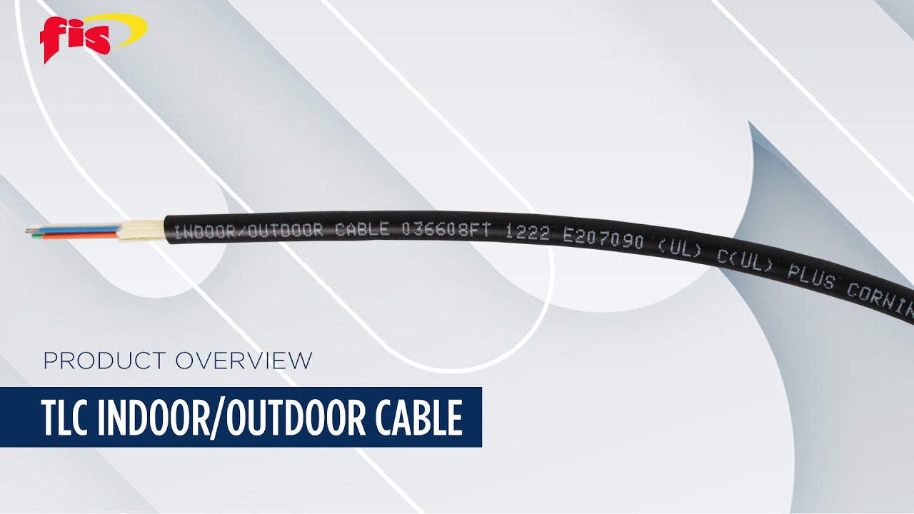 Indoor/Outdoor Fiber Optic Cable