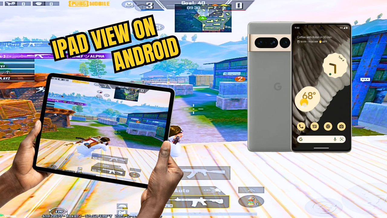 How to Get iPad View in PUBG Mobile on Any Android Device 🔥 Easy Trick