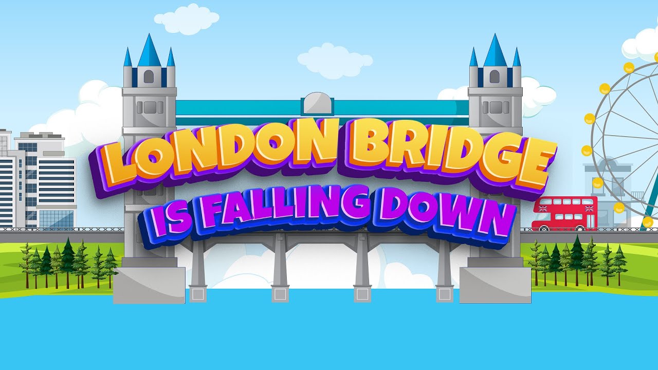 LONDON BRIDGE IS FALLING DOWN | Nursery Rhymes | ingootoonz
