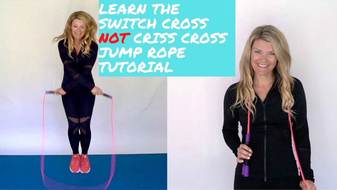 Learn how to do a Switch Cross NOT Criss Cross Jumping Rope