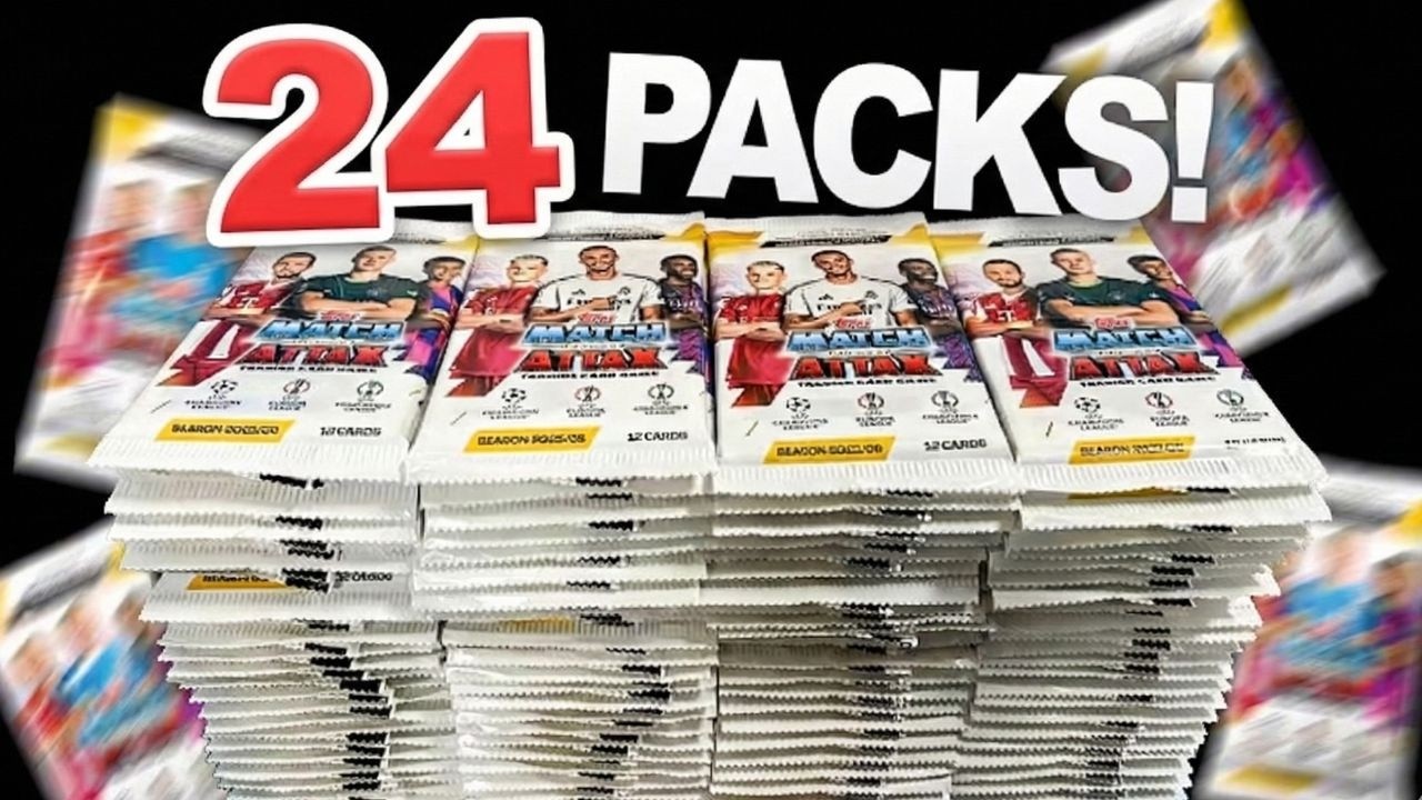 MATCH ATTAX TOPPS! VALEU REALMENTE APENA? #matchattax #matchattax2024 #topps #unboxing