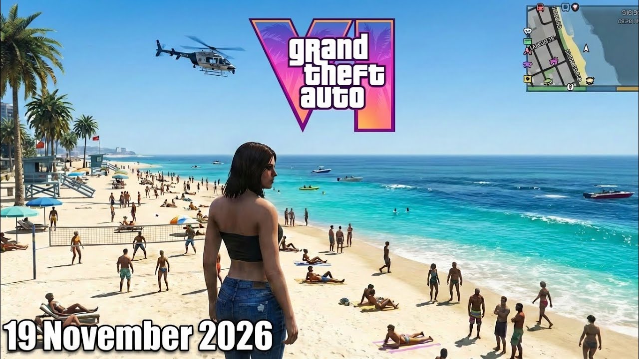Grand Theft Auto VI Gameplay 2026 | GTA 6 Trailer 3 AI 4K Realistic View