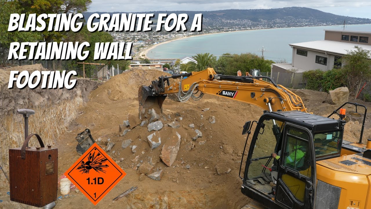 Efficient blasting technique—key to cost effective Granite removal.