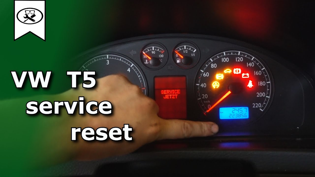 VW T5 Service zurücksetzen  |  reset service  |  Tutorial  | VitjaWolf  | HD