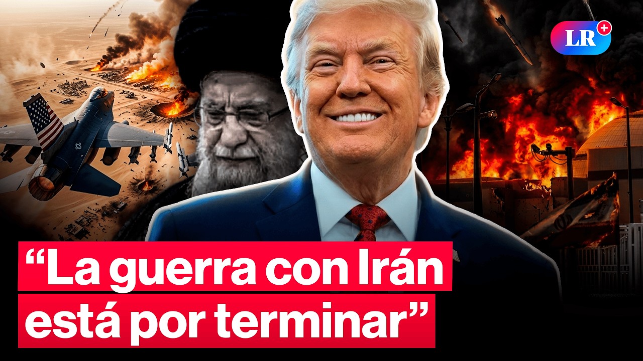 Donald Trump afirma que la guerra contra Irán está “prácticamente completa”  #LR