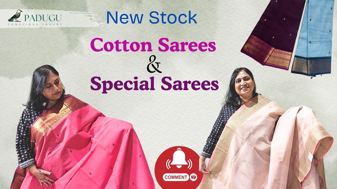New Arrivals | Cotton Sarees in Budget | Special Sarees | Pure Banaras Sarees | Hyderabad Shopping 