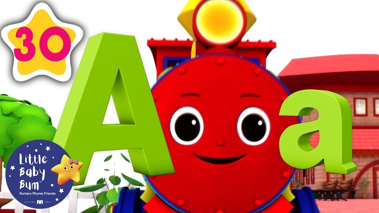ABC Train | +30 Minutes of Nursery Rhymes | Learn With LBB | #howto