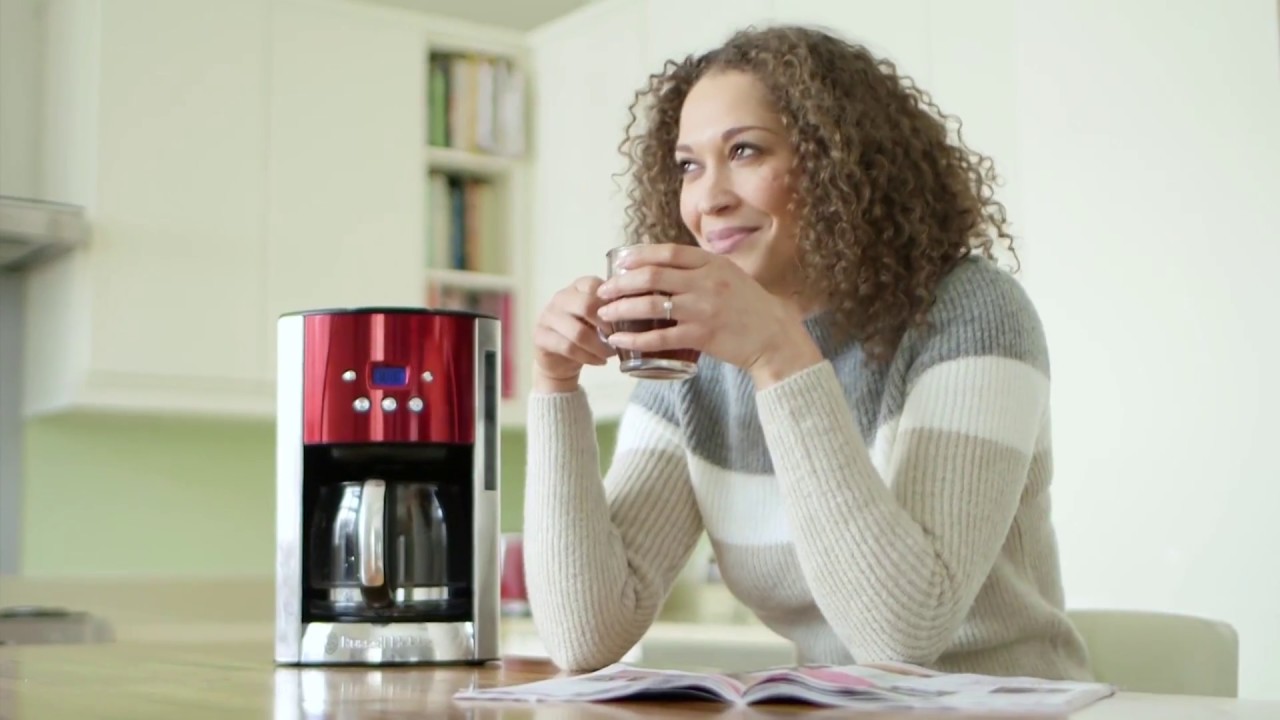Ekspres przelewowy do kawy Luna Solar Red 23240-56 Russell Hobbs