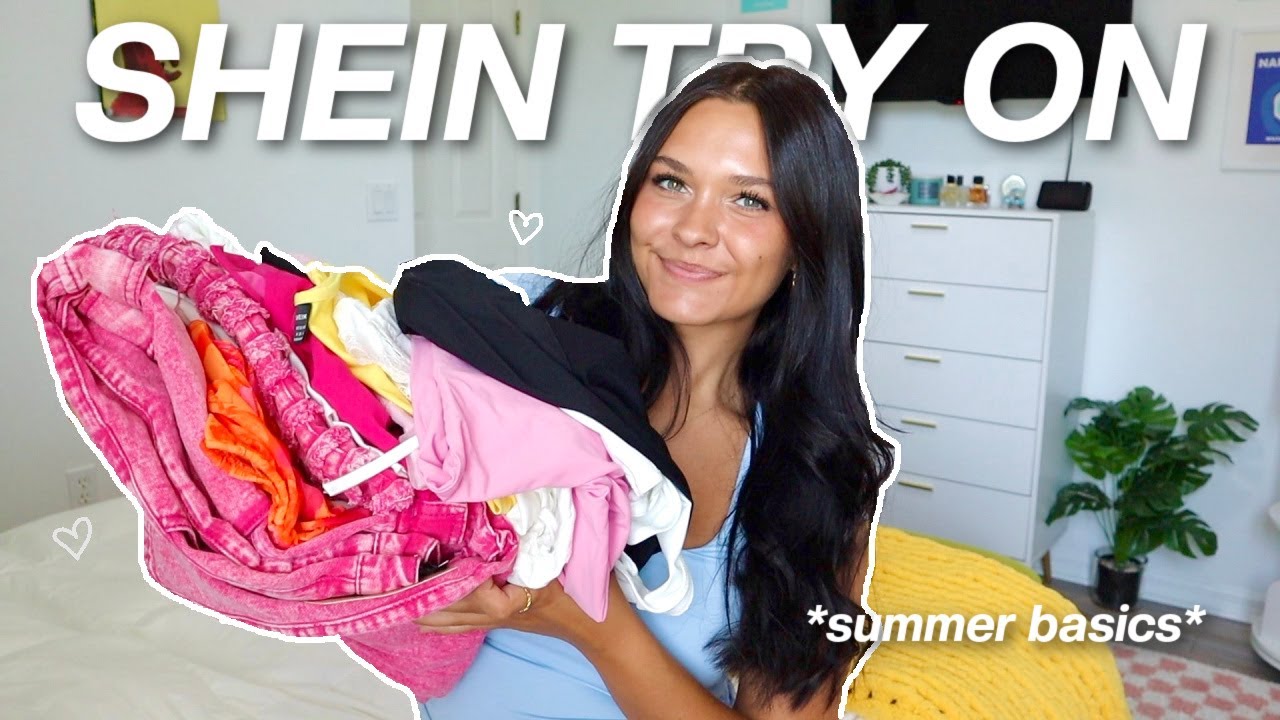 SHEIN TRY ON + HAUL *модная повседневная одежда*