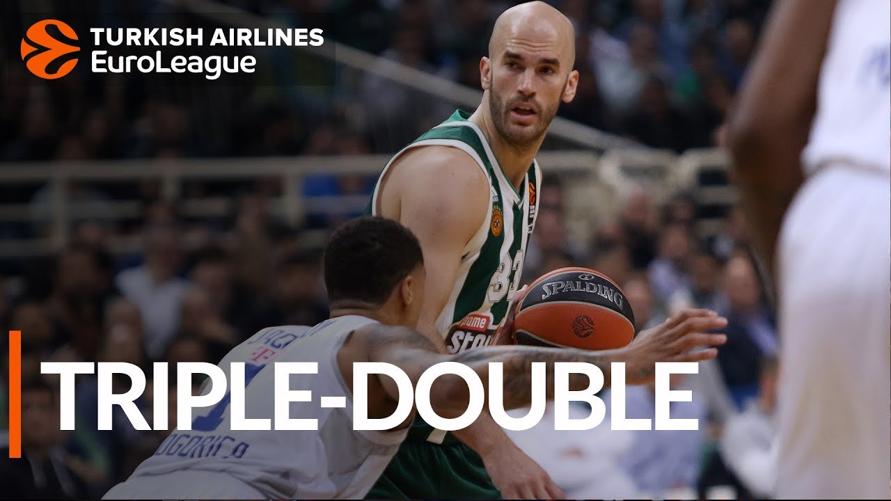 Nick Calathes sends Panathinaikos to the playoffs with a triple-double