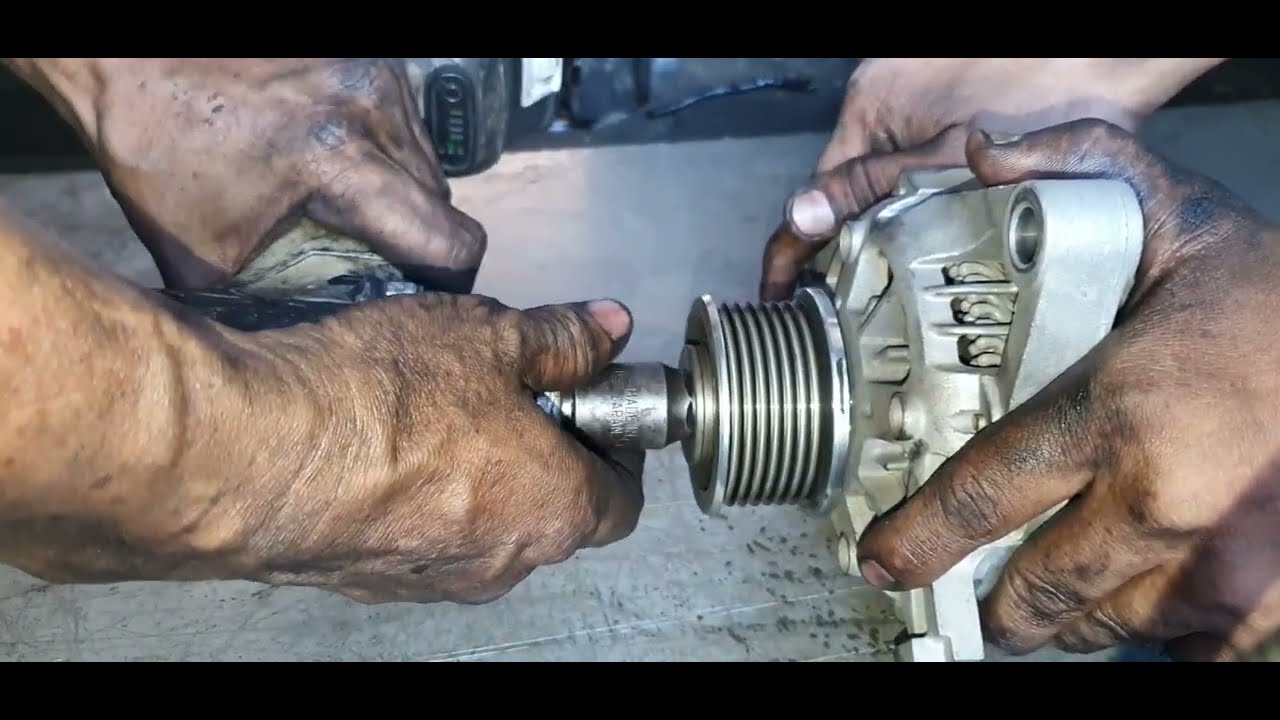 2GD engine. how to check engine or alternator bearing noisy?