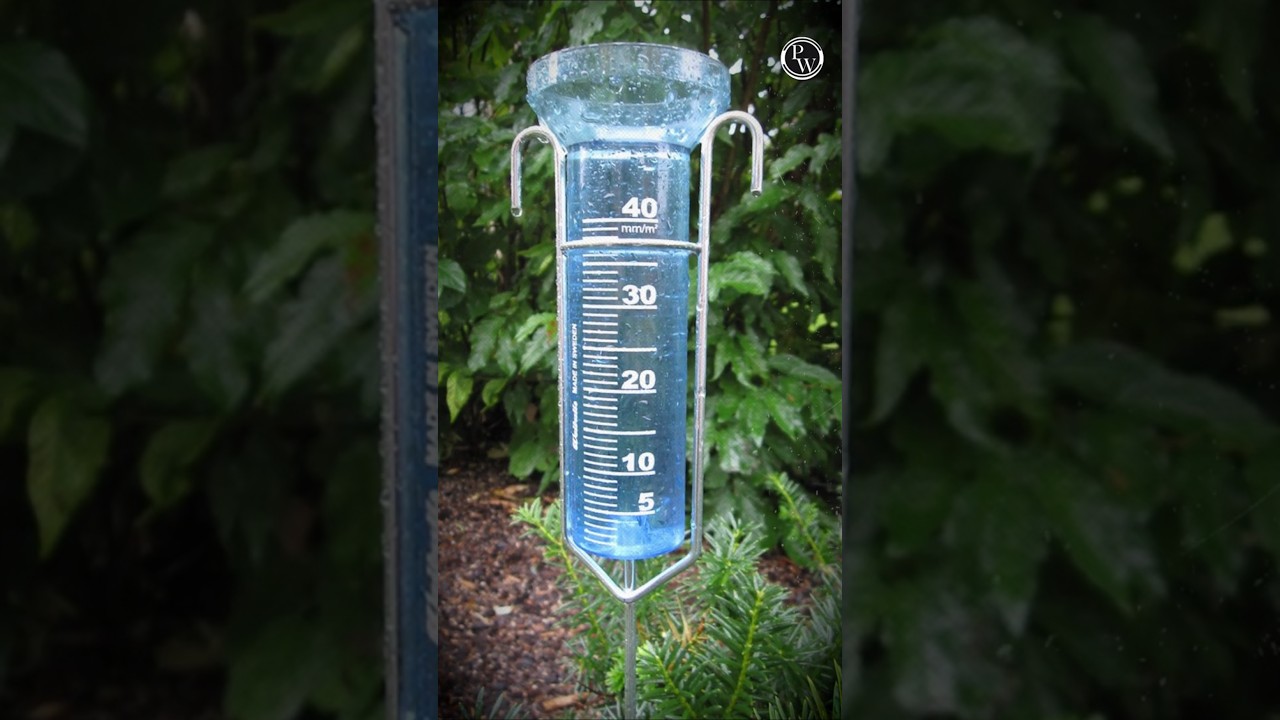 How is Rain Measured in mm? ⛈️ #Rain #Measurement #UPPSCWallah #Shorts