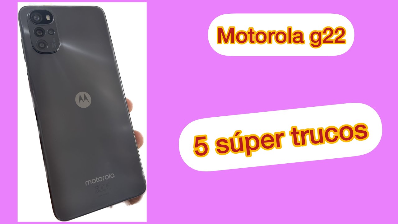 motorola g22 [  trucos y funciones ocultas ] 2022