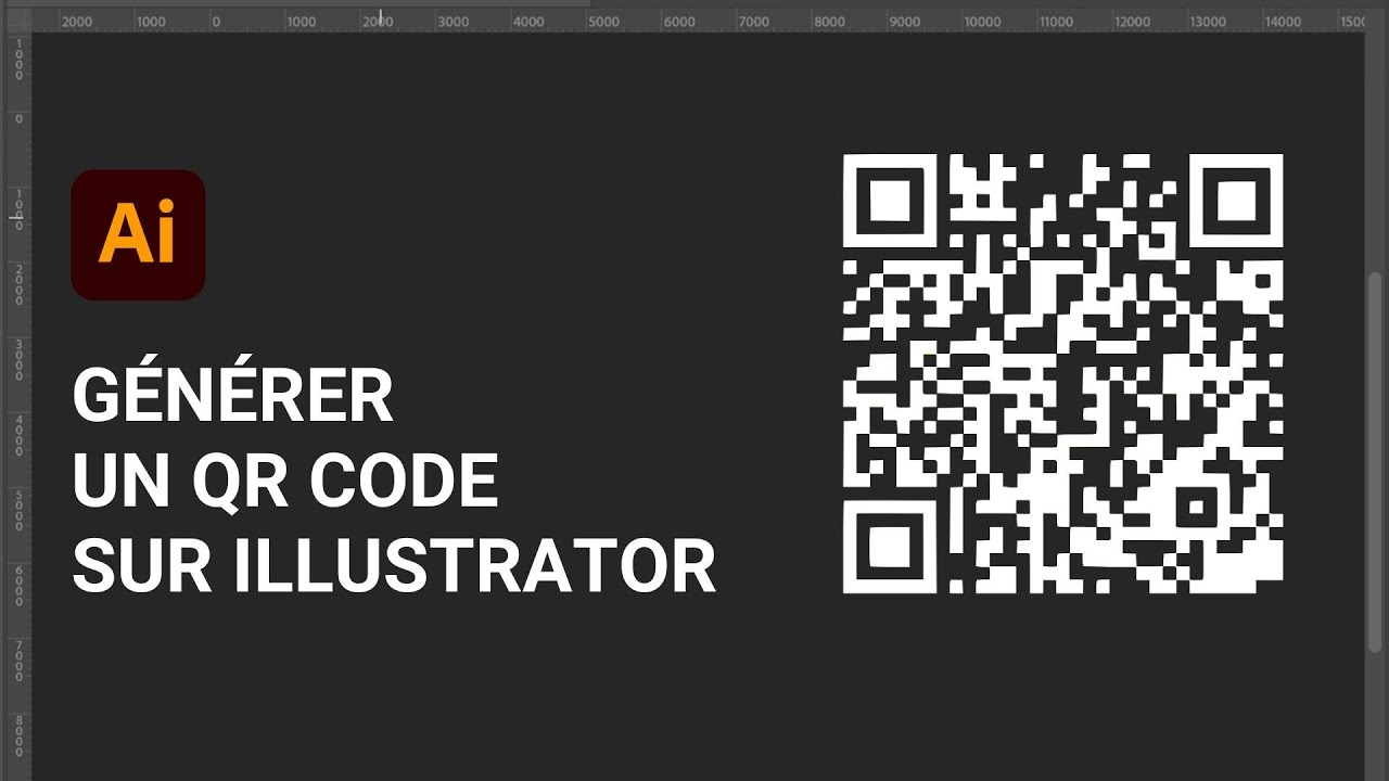 Comment générer un QR code sur Illustrator ?