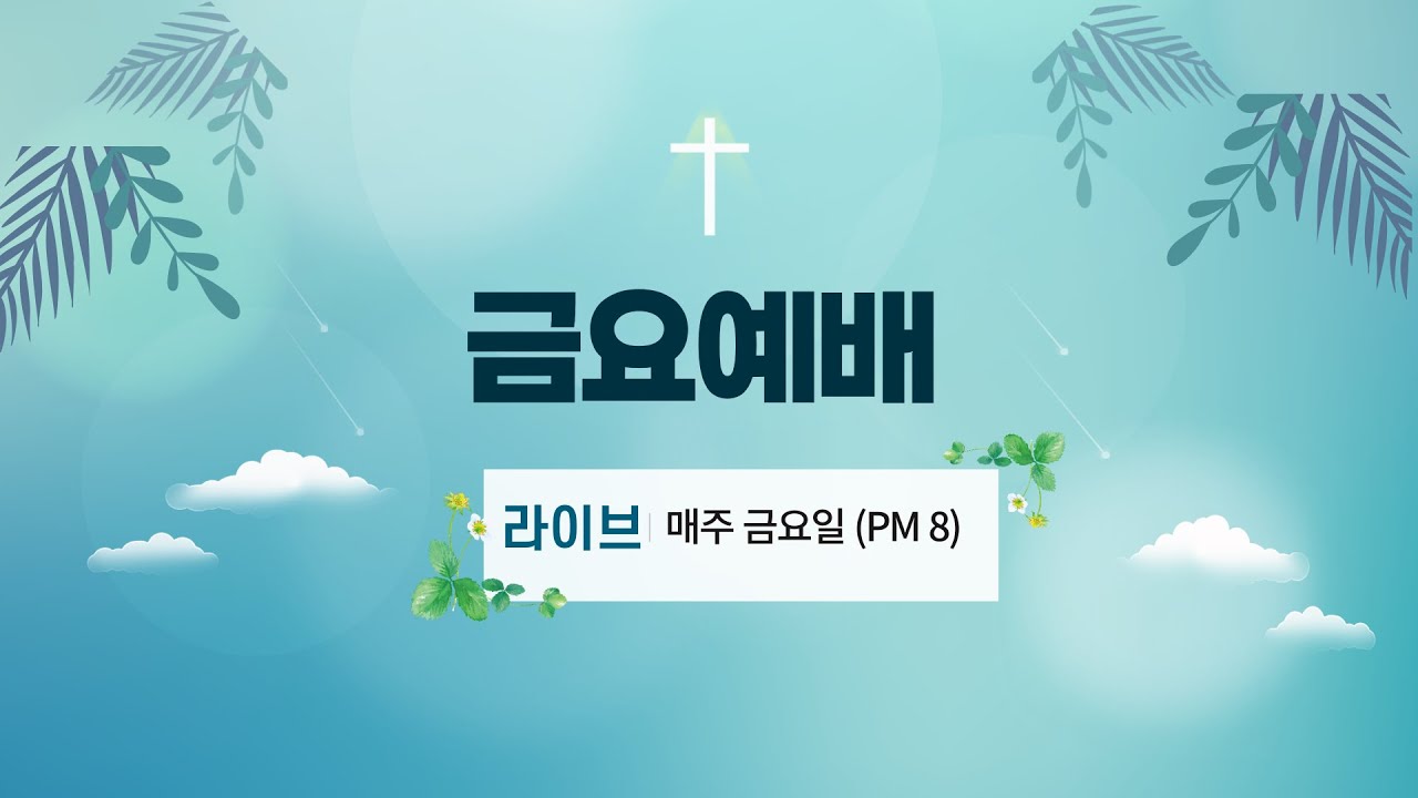 주비전교회 라이브 스트리밍 중