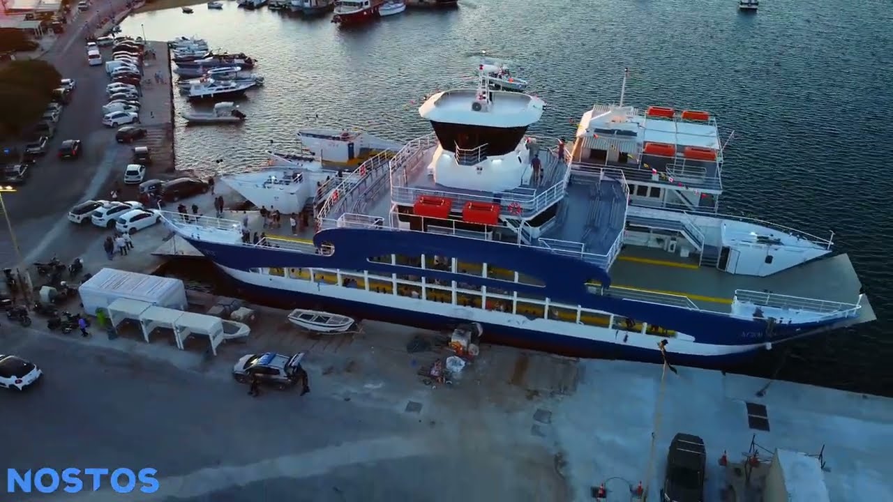 Άγιοι Ανάργυροι: Νέο αμφίπλωρο στη γραμμή Πούντα–Αντίπαρος - New Boat From Paros to Antiparos