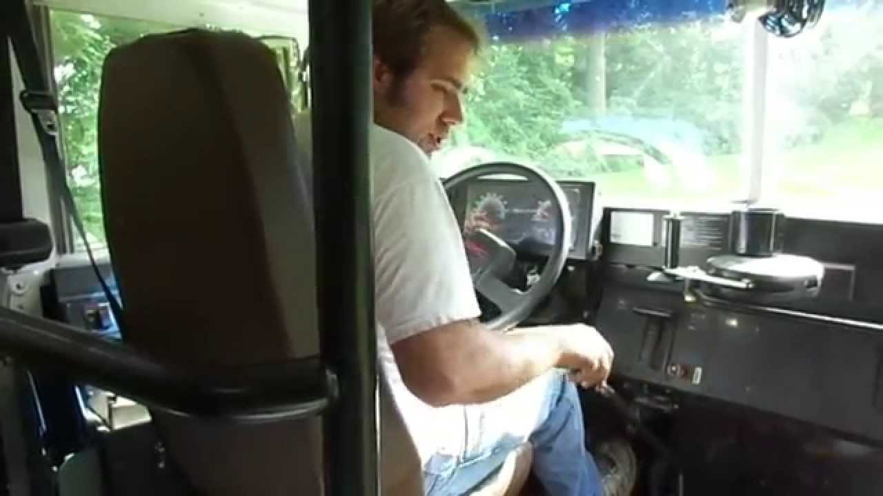 GMC BUS TRANS SWAP PART IV   TEST DRIVE!