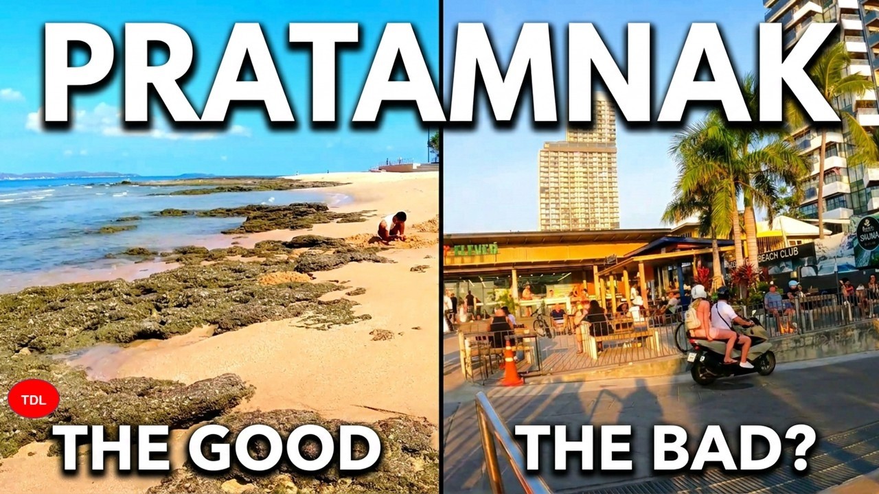 Pratamnak Beach ⛱️ Pattaya - Thailand 