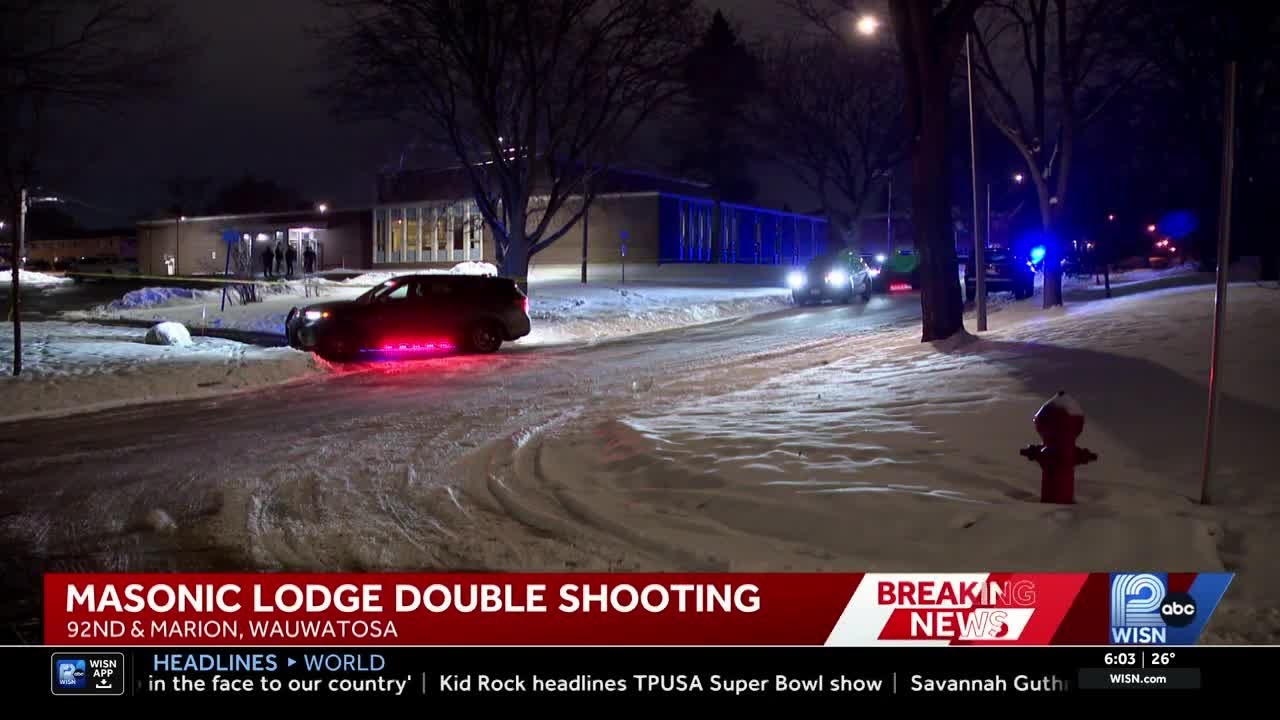 Double shooting under investigation at Masonic lodge in Wauwatosa