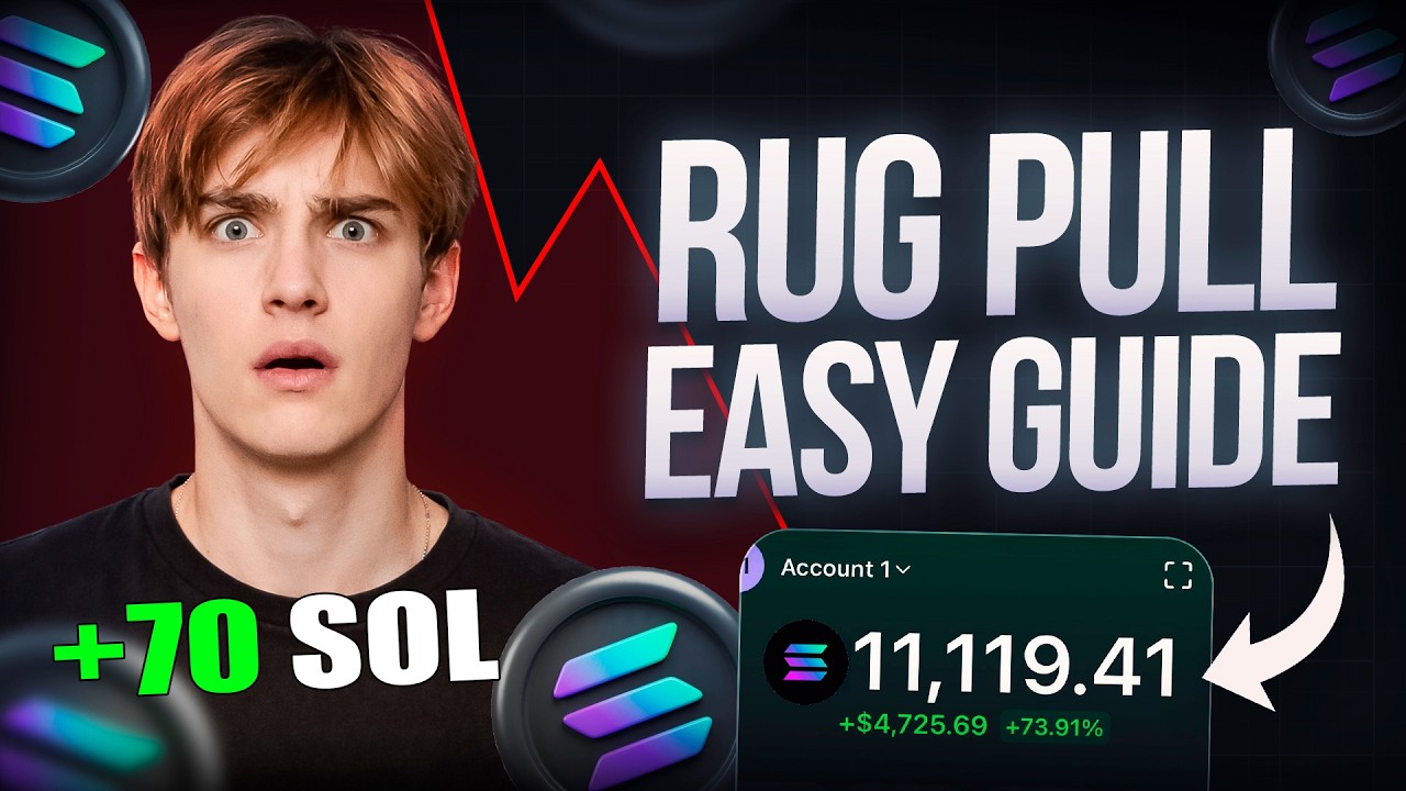 Rug Pull Method | How i Launch a Meme Coin and have 70 SOL (DAILY)