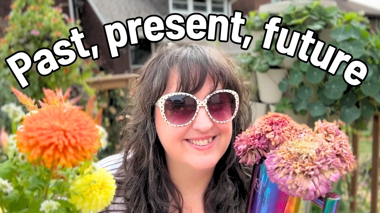 Past, Present, and Future Flowers 🌸 Saving Seeds + Planting for Spring