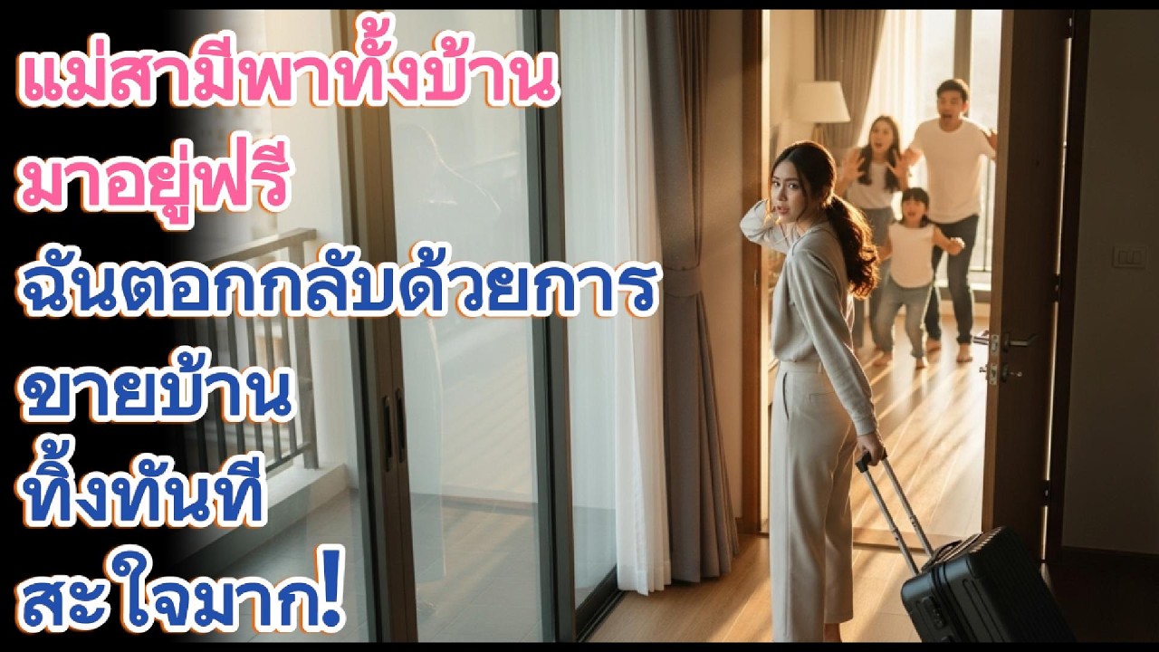 แม่สามีพาทั้งบ้านมาอยู่ฟรี! ฉันตอกกลับด้วยการ 