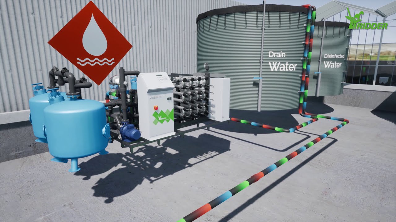 Water Treatment Systems for every greenhouse by Ridder
